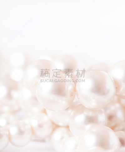 白色背景,堆,珍珠牡蛎,个人随身用品,垂直画幅,美,链,宝石,无人,珠宝
