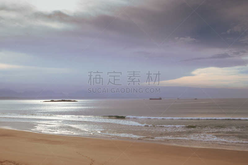 南非,摩泽尔海湾,海滩,雾,海洋,风景,视角,自然美,地形,户外