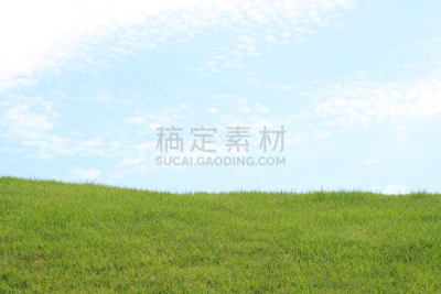 草坪,天空,空的,云景,清新,景观设计,图像处理,环境,云,简单