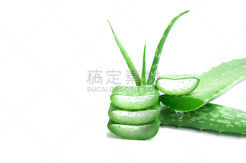 芦荟 白色背景 切片食物 分离着色 芦荟汁 皮肤病学 水 美 替代疗法 辅导讲座图片素材下载 稿定素材