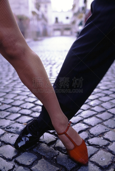 鹅卵石,脚印,街道,特写,探戈,垂直画幅,南美,拉美人和西班牙裔人,舞厅,伴侣