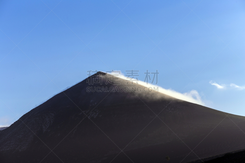 timanfaya national park,兰萨罗特岛,火山,顶部,居住区,自然,天空,国家公园,水平画幅,景观设计