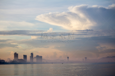 天空,自然,窗户,太空,女人,风,天堂,水平画幅,蓝色,夏天