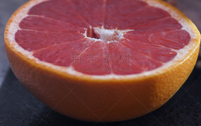 粉柚,水平画幅,橙色,水果,无人,特写,红色,成分,切片食物