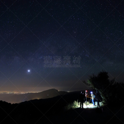 地形,银河系,天空,公园,星系,夜晚,科学,星云,旅行者,泰国