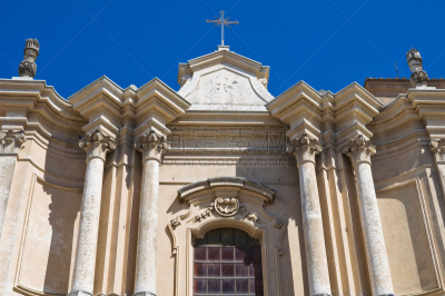 Suffragio church. Tarquinia. Lazio. Italy.