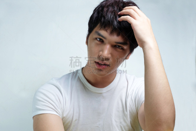 亚洲,注视镜头,男性,时装模特,矫饰主义,脸颊,水平画幅,美人,泰国,活力