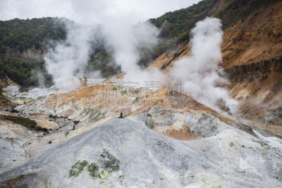 札幌,山谷,旅游目的地,北海道,登别市,地狱谷,莫斯特,一只动物,旅途,奉承