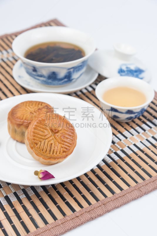 月饼,茶,背景,木制,垂直画幅,月亮,玻璃,玫瑰,白色,瓷器