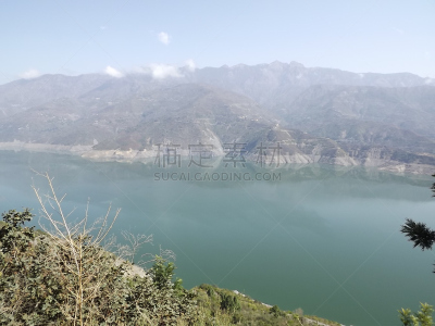 水库,水坝,水平画幅,无人,乌塔兰恰尔邦,特里加瓦尔区,印度,摄影