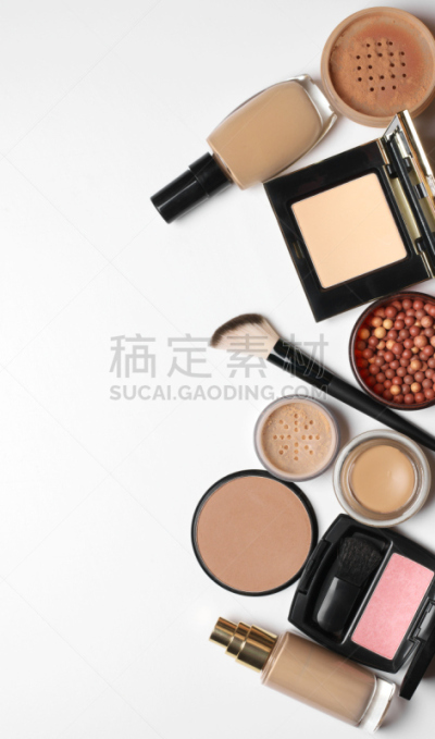 彩妆,化妆用品,舞台,个人随身用品,垂直画幅,美,留白,褐色,调色板,边框