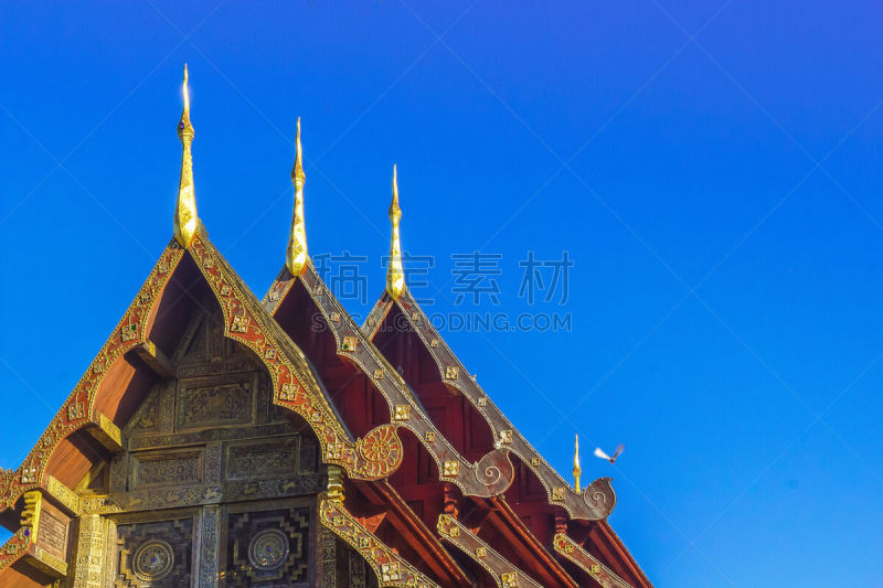 泰国,帕辛寺,寺庙,天空,灵性,泰国人,图像,雕塑,著名景点