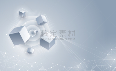 大数据,背景,几何形状,三维图形,绘画插图,互联网,矢量,抽象,立方体,联系