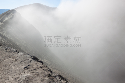 婆罗摩火山,山,火山,泗水,滕格尔火山,bromo-tengger-semeru national park,东爪哇,火山喷口,水平画幅,火山地形