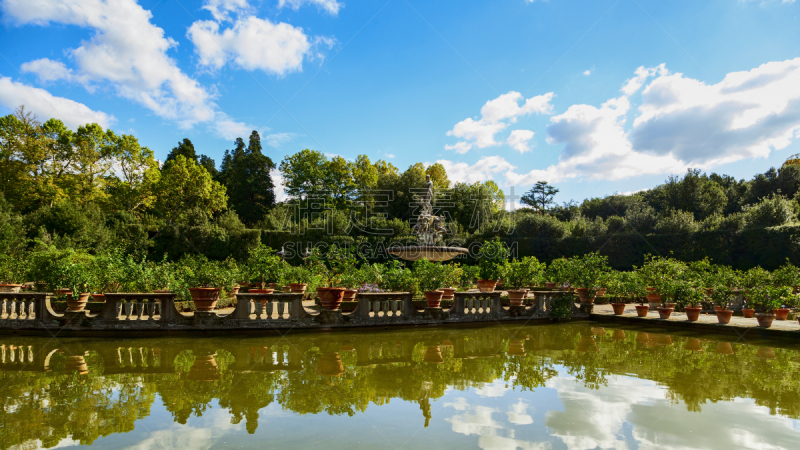 波波里花园,水平画幅,建筑,欧洲,佛罗伦萨,旅行者,夏天,户外,草,创造力