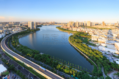 水库,湖,厦门,园林,办公室,工业区,水平画幅,高视角,山,超级市场