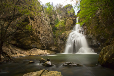 瀑布,seljalandsfoss waterfall,水,天空,美,公园,褐色,沟壑,水平画幅,苔藓