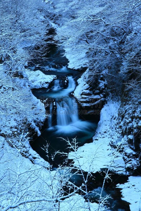 Miyagi Prefecture　Winter waterfall