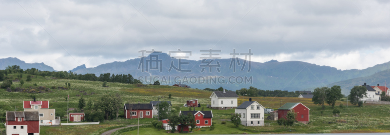 峡湾,挪威,罗弗敦,自然,水,水平画幅,地形,蓝色,全景,夏天