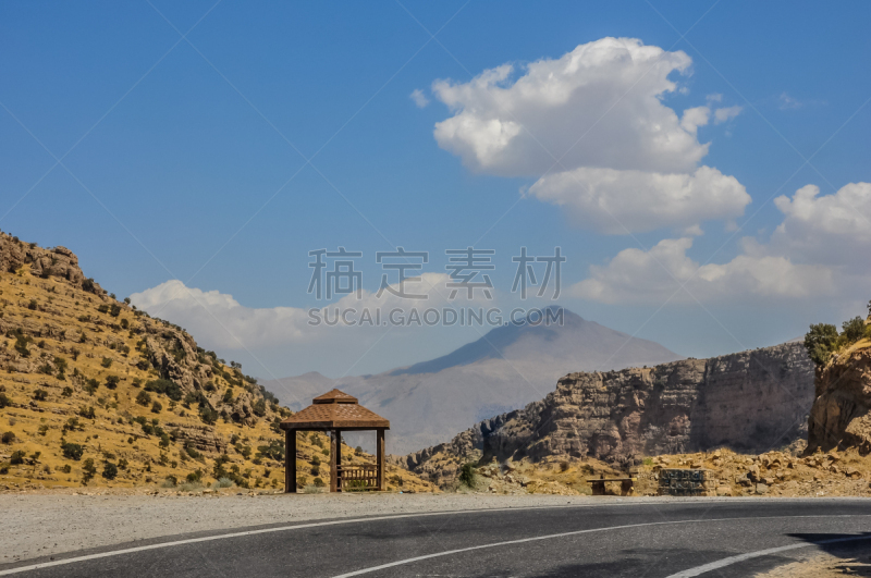 伊拉克,山脉,中东,风景,图像,无人,山,沙漠,扎格罗斯山脉,岩石