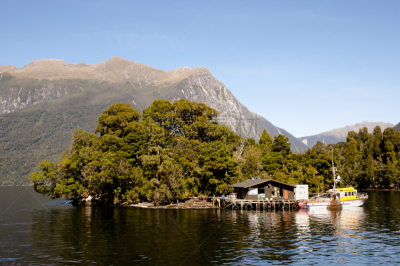新西兰,doubtful sound,鲁宾逊漂流记,水,天空,不确定,水平画幅,旅行者,偏远的,户外