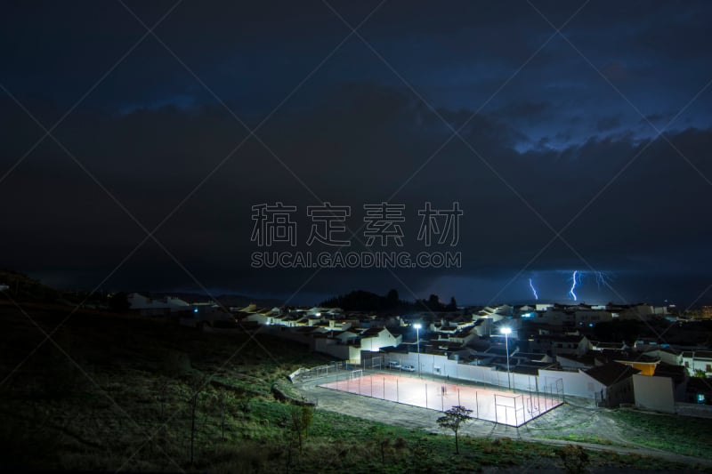 安特克拉,纪念碑,暴风雨,水平画幅,建筑,夜晚,无人,户外,城市,雷雨