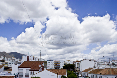 乡村,安达卢西亚,白色,埃斯特波纳,水平画幅,建筑,无人,户外,公寓,建筑业