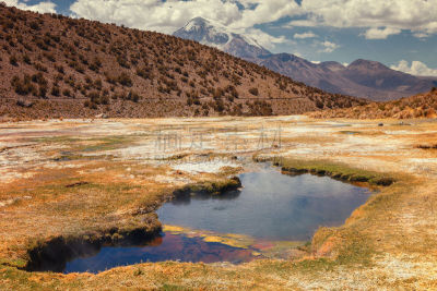 间歇泉,玻利维亚,安地斯山脉,温泉,奥鲁罗部门,thermal park,阿尔蒂普拉诺山脉,水,天空,美