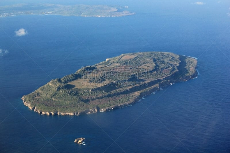 风景,山羊岛,在上面,热带气候,云,tinian,岩石,水湾,夏天,户外