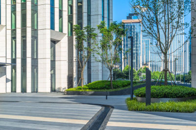 户外,现代,建筑业,铺路石,门口,办公室,未来,外立面,水平画幅,墙