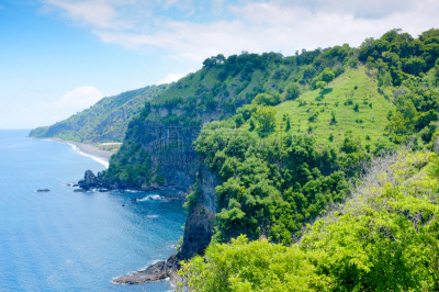 山,巴厘岛,海滩,风景,度假胜地,水平画幅,沙子,无人,在边上,夏天