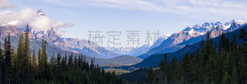 班夫国家公园,班夫,天空,美,公园,洛矶山脉,水平画幅,阿尔伯塔省,夏天,户外