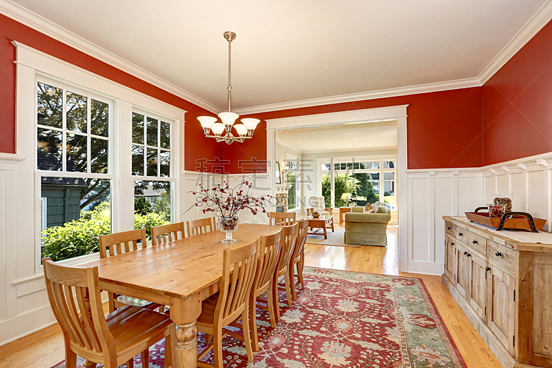 室内,饭厅,简单,红辣椒,窗户,太空,住宅房间,早餐,桌子,水平画幅