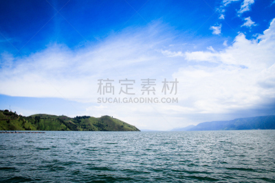 多巴湖,乡村,水平画幅,无人,户外,湖,苏门答腊印度尼西亚,印度尼西亚,摄影