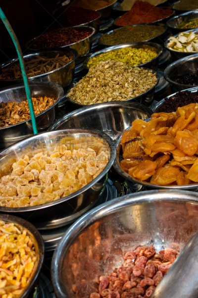 垂直画幅,无人,古老的,商店,干的,特写,街道,食品,健康食物