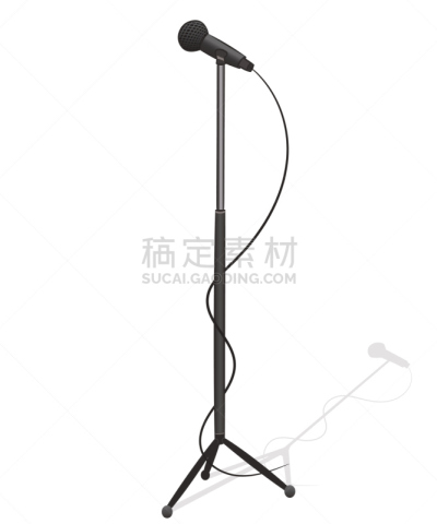 麦克风,卡通,录音棚,噪声,一个物体,背景分离,美术工艺,唱片,设备用品,舞台