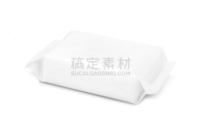 白色背景,分离着色,纸,动物的育儿袋,空白的,婴儿湿巾,水平画幅,湿,塑胶,化妆用品