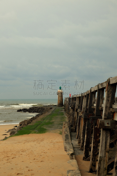 里拉符号,垂直画幅,码头,沙子,岩石,无人,欧洲,建筑外部,户外,灯塔楼