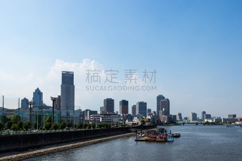 Sumida River district to see from Toyosu canal１