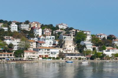 伊斯坦布尔,清真寺,都市风景,岛,海洋,土耳其,小的,马尔马拉海,凉棚,靠近