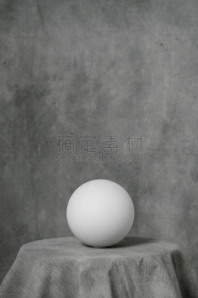 球体,纺织品,灰色,白色,创造力,背景,灰膏,球,几何形状,一个物体