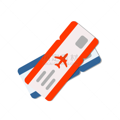 红色,机票,票,蓝色,旅途,请柬,经济舱,现代,乘客,标签
