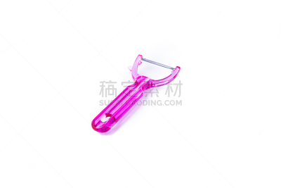 影棚拍摄,玫瑰,挖核器,剥皮器,水平画幅,银色,无人,白色背景,塑胶,背景分离