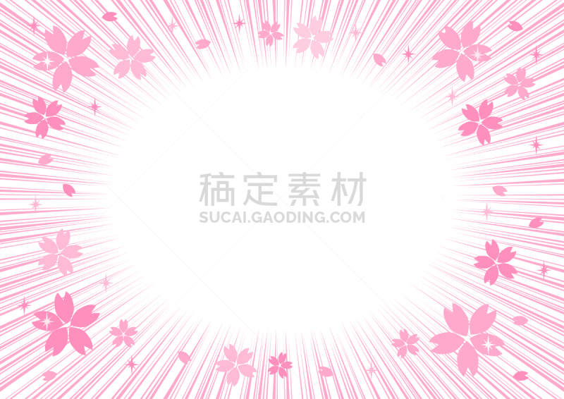 背景,绘画插图,樱花,迅速,线条,运动模糊,专心,华丽的,贺卡,美术工艺