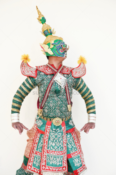 戏剧表演,佛诞面具,垂直画幅,艺术家,艺术,拟人笑脸,古老的,珠宝,夏天,泰国