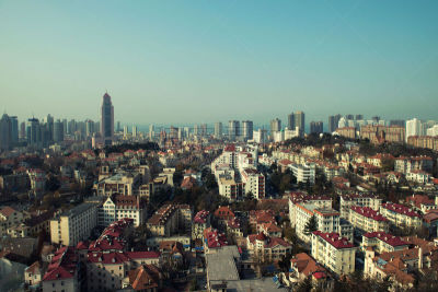 都市风景,办公室,公园,水平画幅,银行,青岛,旅行者,商店,云景,现代