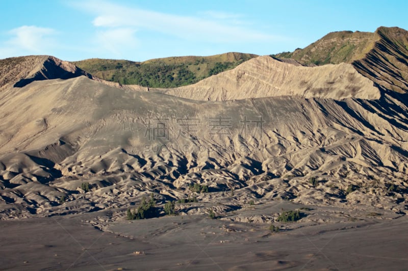 婆罗摩火山,火山,山,东爪哇,爪哇,水平画幅,景观设计,早晨,户外