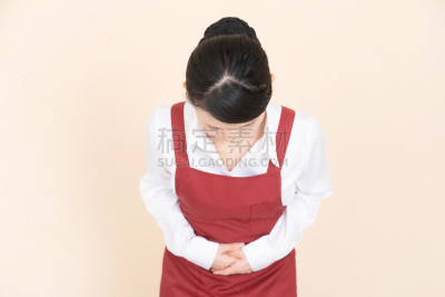女人,围裙,平衡折角灯,仅日本人,肖像,字节,东亚人,日本人,兼职工作人员,影棚拍摄