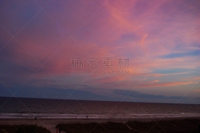 非凡的,多色的,海滩,热带气候,黄昏,海浪,自然美,梦想,米特海滩,春天