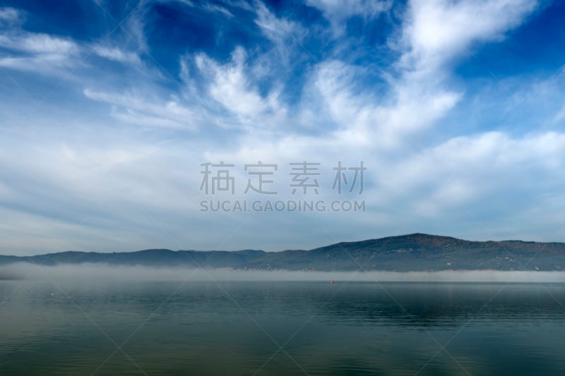 风景,湖,自然,云,黄昏,图像,海洋,宁静,自然美,无人